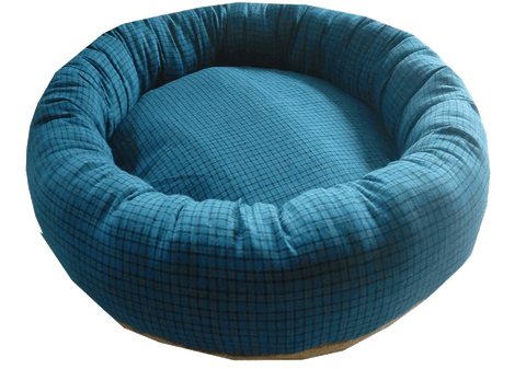 Kiwi Wool Sausage Bed Medium