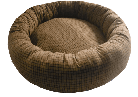 Kiwi Wool Sausage Bed Large